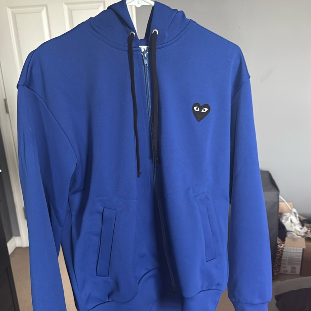 Blue Comme Des Garçons Hoodie